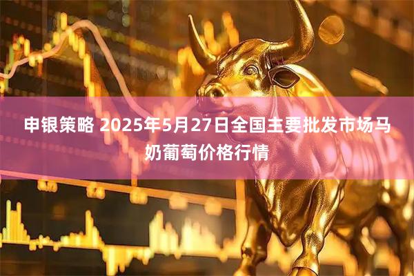 申银策略 2025年5月27日全国主要批发市场马奶葡萄价格行情